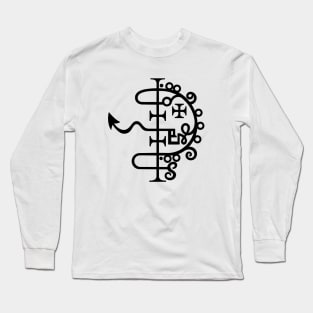 Asmoday sigil. Demonology. Demons seal. Asmodeus Long Sleeve T-Shirt